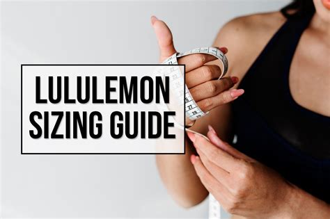 lululemon sizing|lululemon glove size chart.